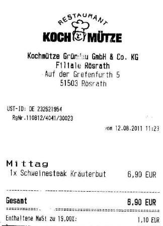 sbdc Hffner Kochmtze Restaurant